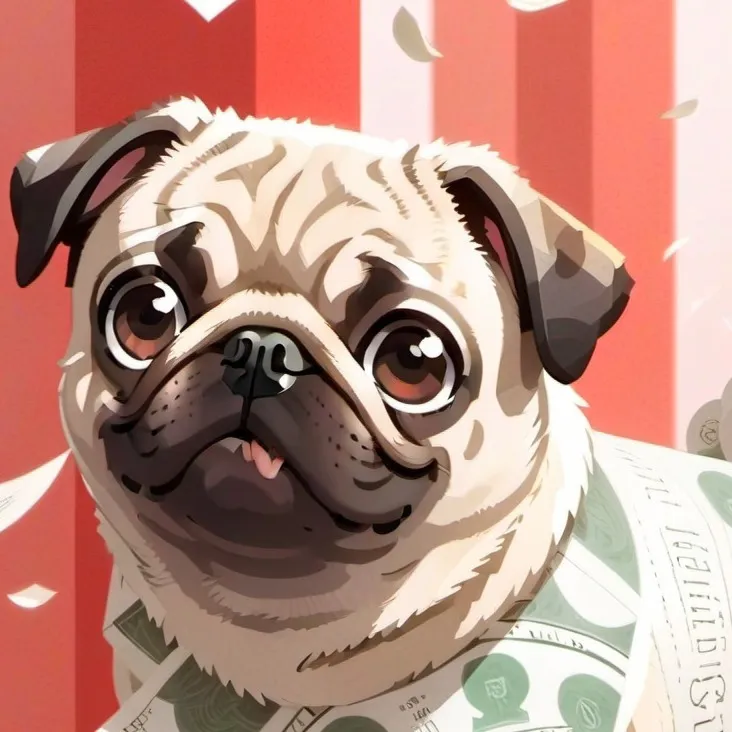 chat with ai character: Money money puggy