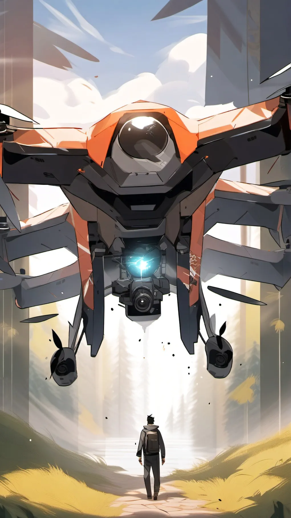 ai character: uzi background