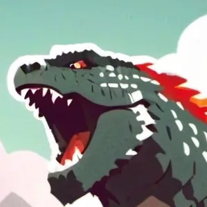 chat with ai character: My take on godzill