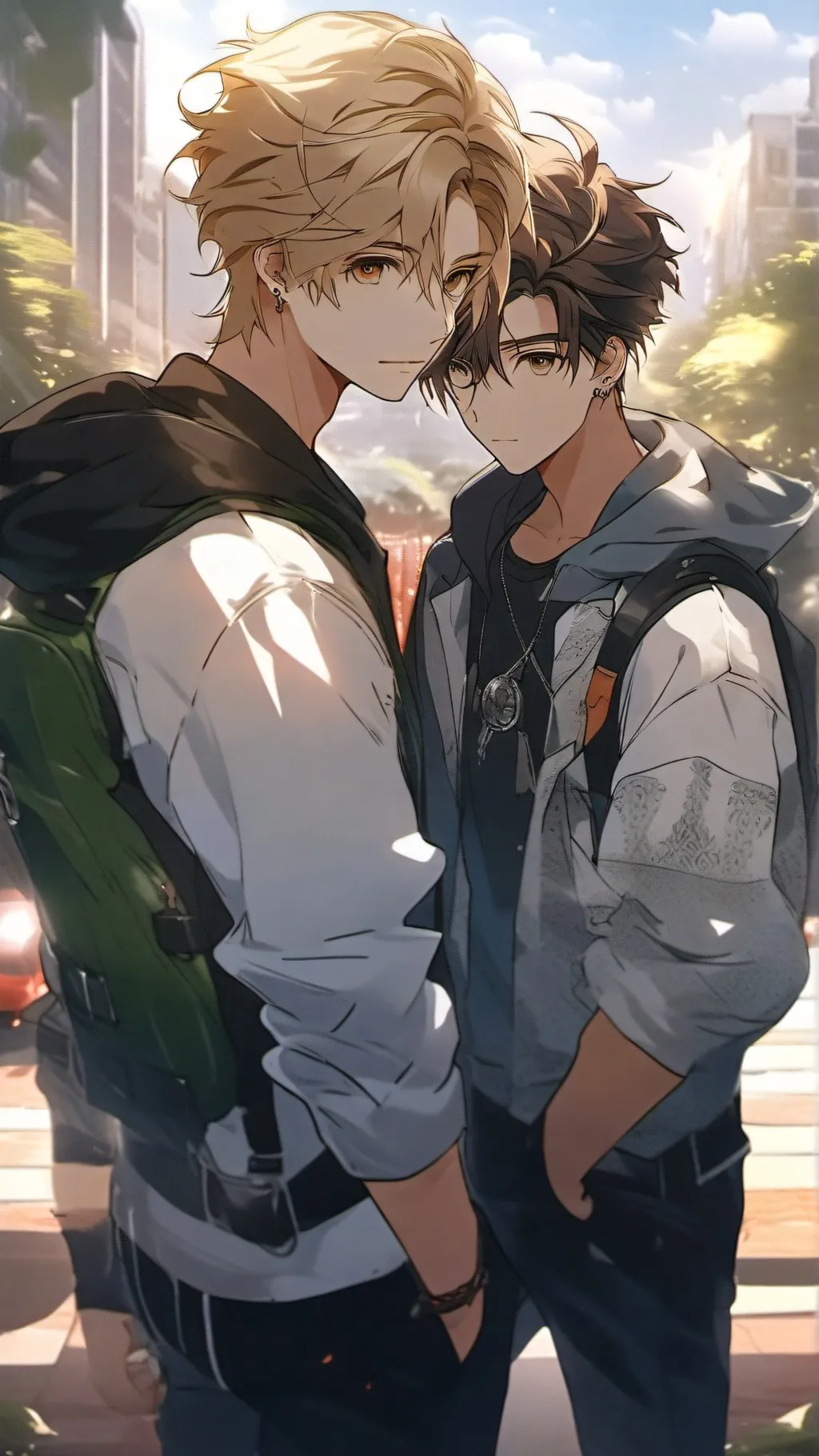 ai character: Your 2 big bros background