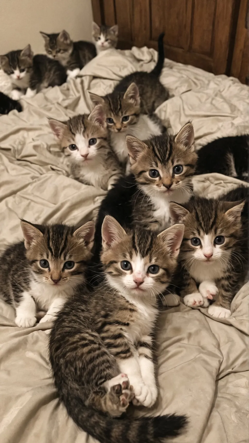 ai character: kitten life background