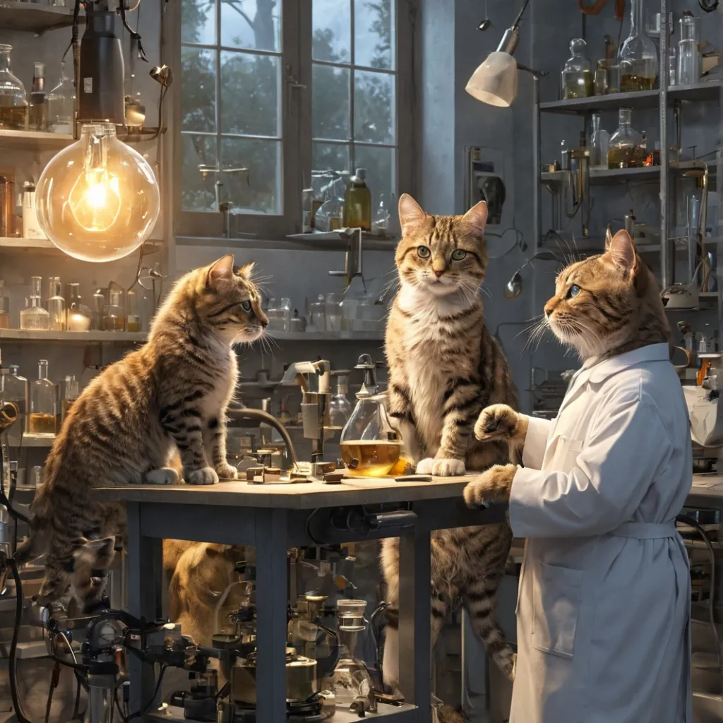 chat with ai character: feline only labs