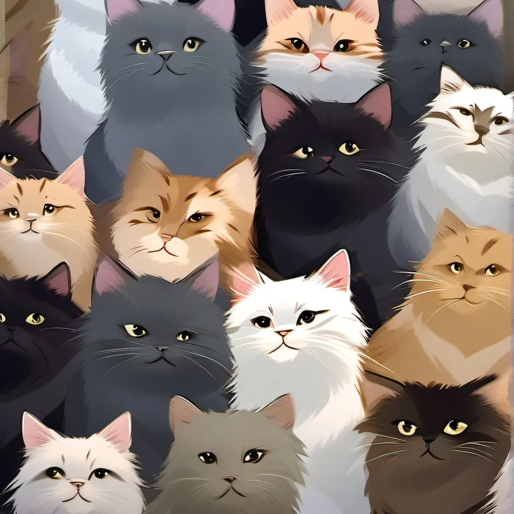 chat with ai character: So much cats!
