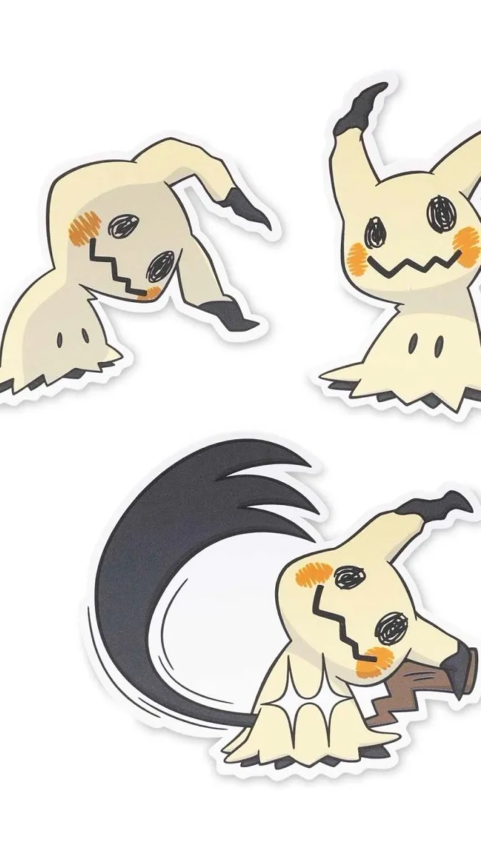 ai character: Mimikyu background