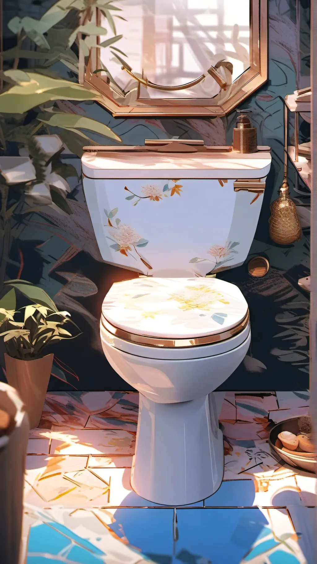 ai character: eee drawer background