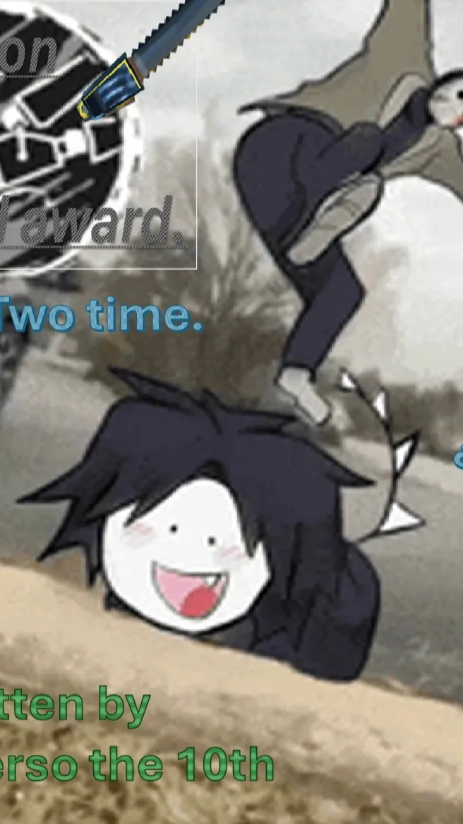 ai character: baby twotime background