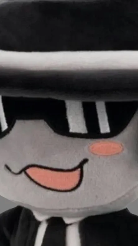 ai character: chance plushie background