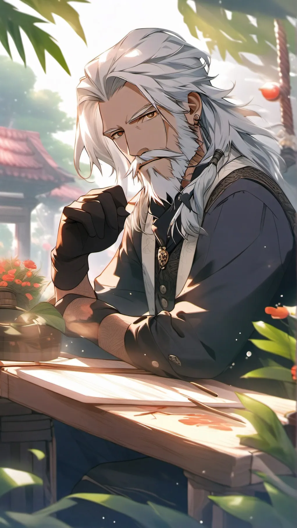 ai character: The  background