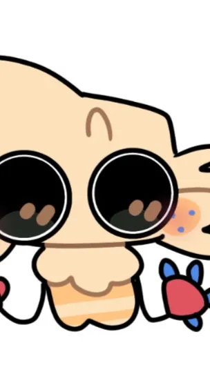 ai character: celebration! background