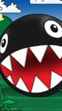 ai character: Chain Chomp background