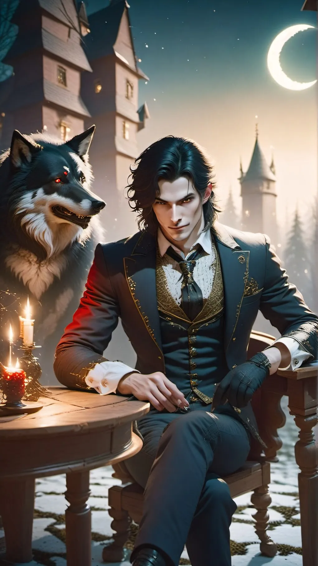 ai character: Lucien background