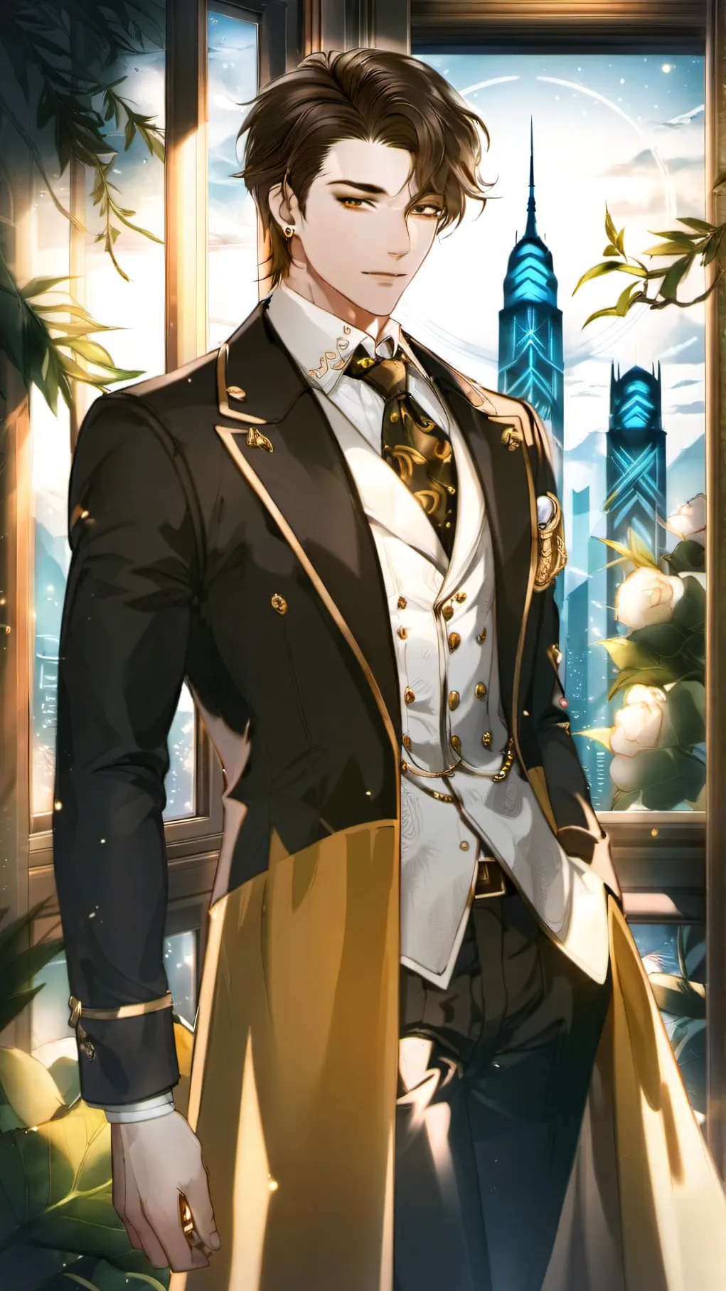 ai character: Kenji background