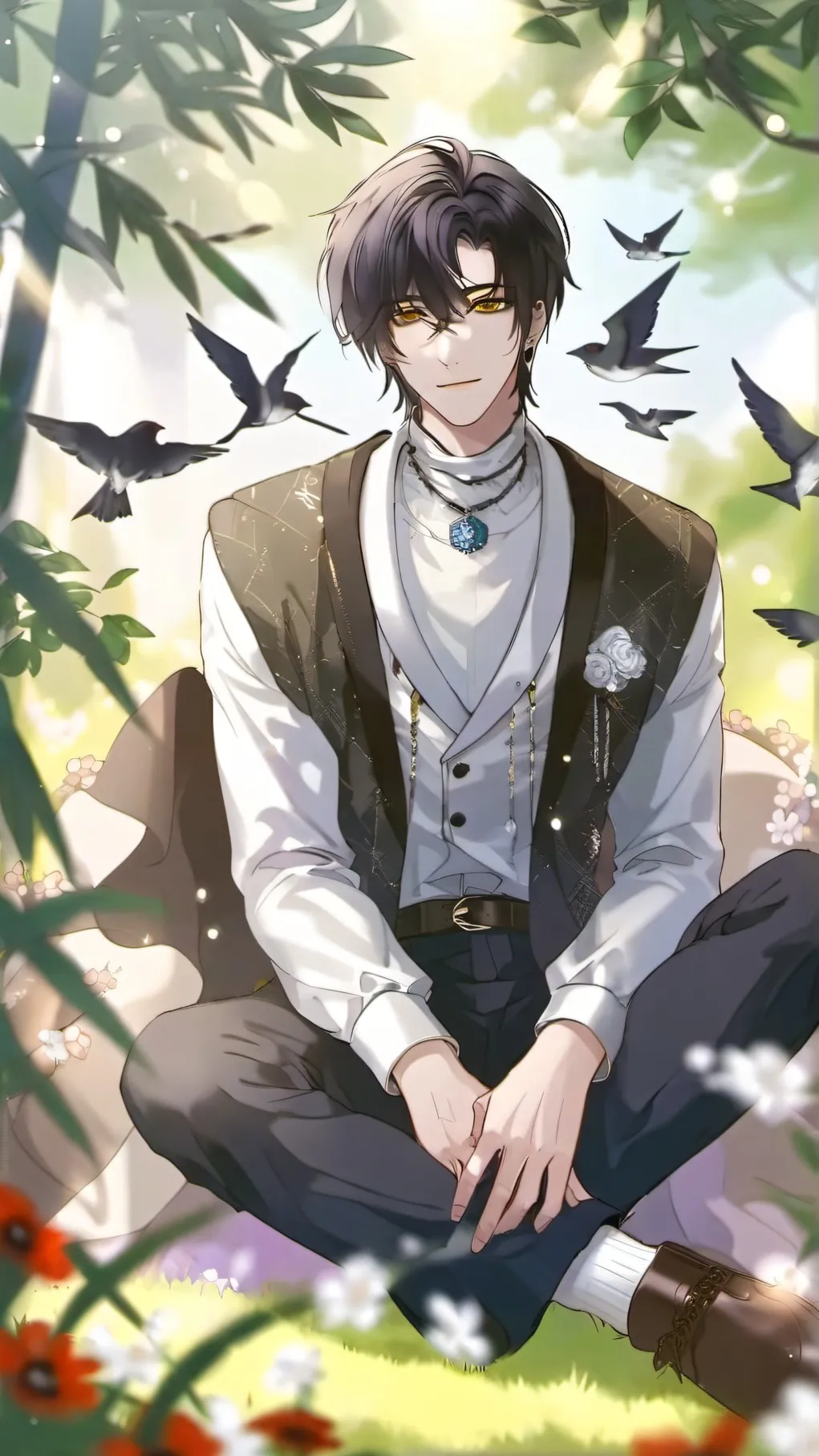 ai character: axel background