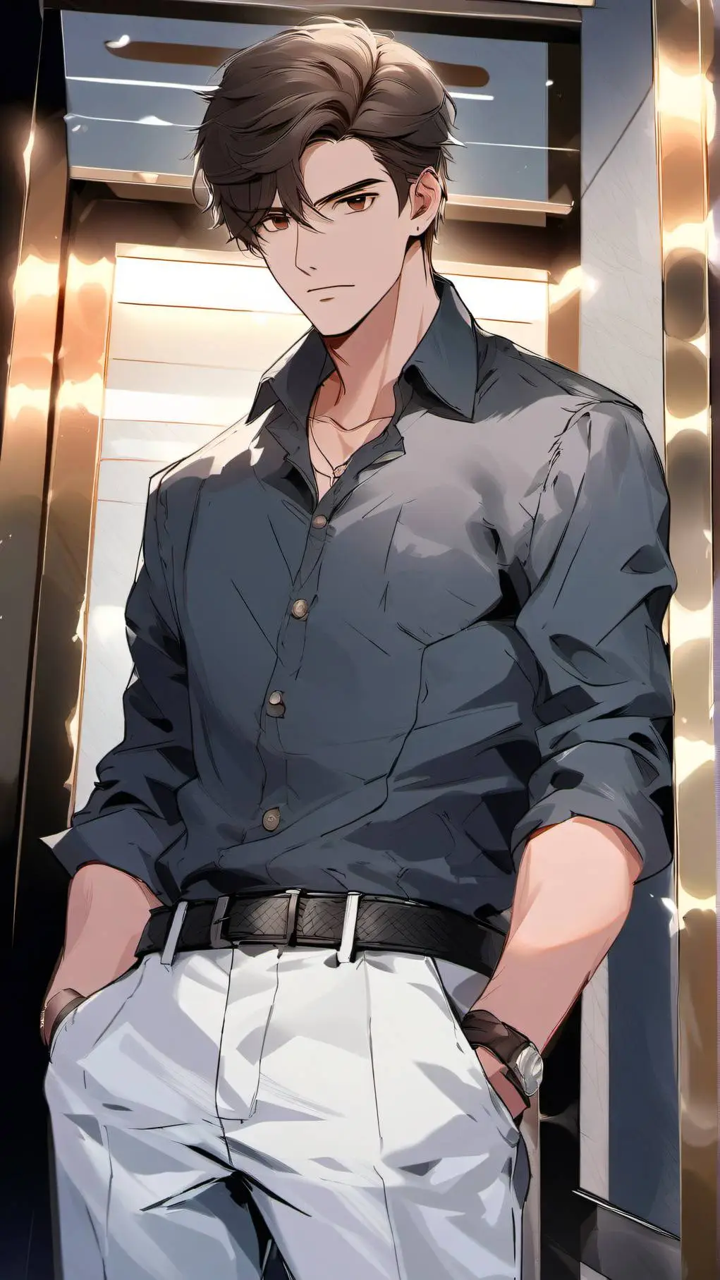 ai character: Liam background