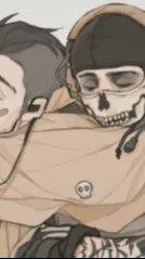 ai character: Ghost COD background