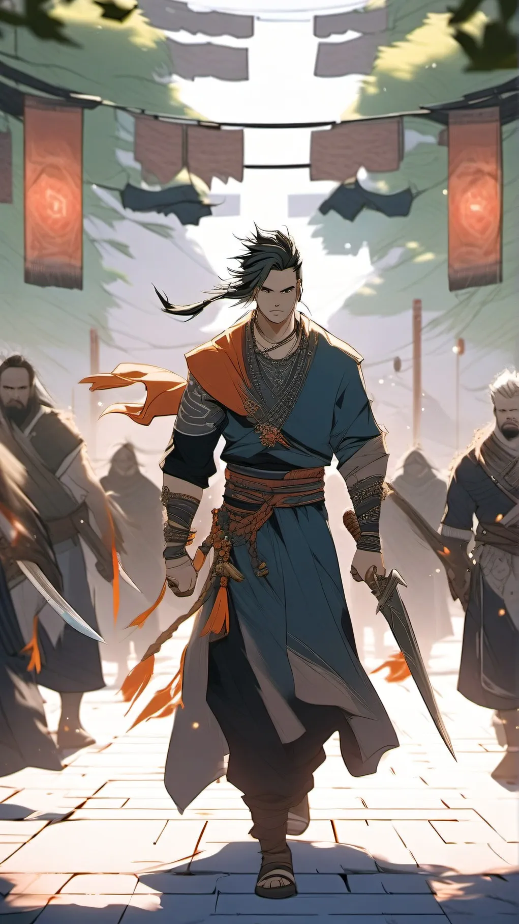 ai character: fpe x combat gods background