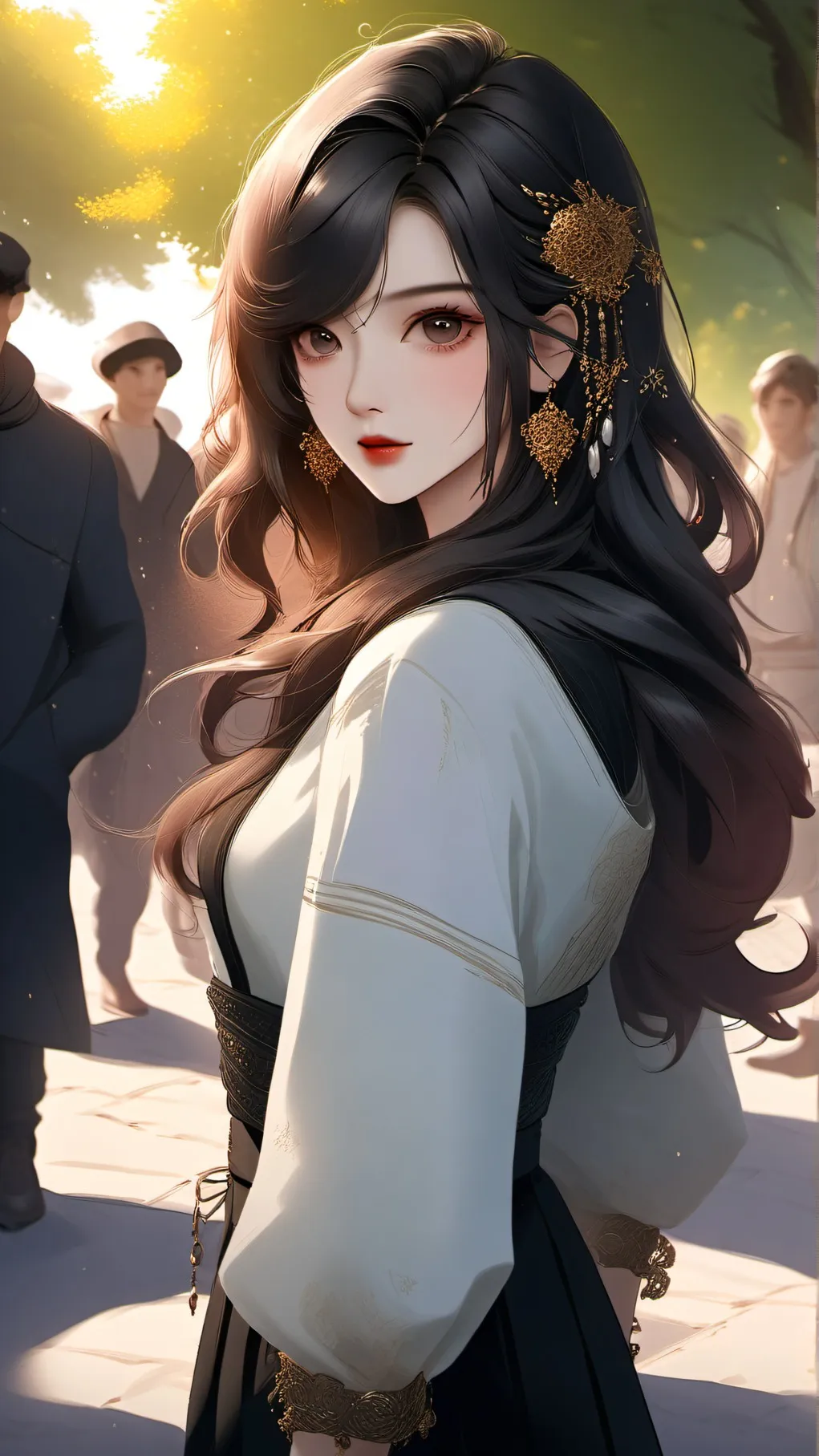 ai character: im not quitting background