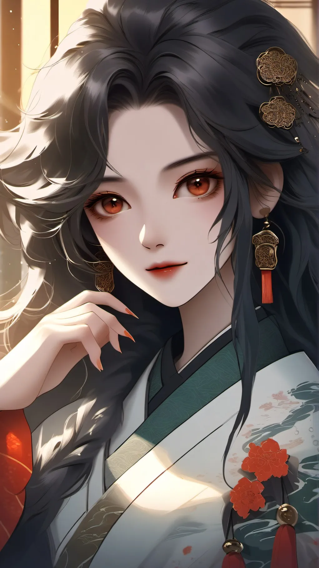 ai character: md x new drone x y background