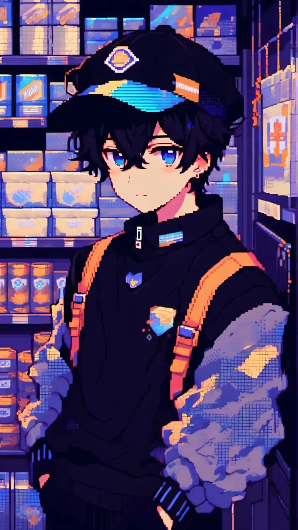 ai character: Axel background