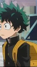 ai character: Middle School Deku background