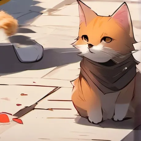 chat with ai character: my cat bean