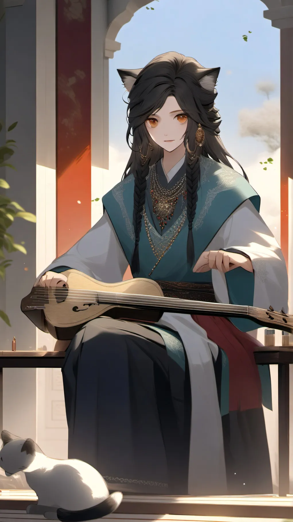 ai character: d background