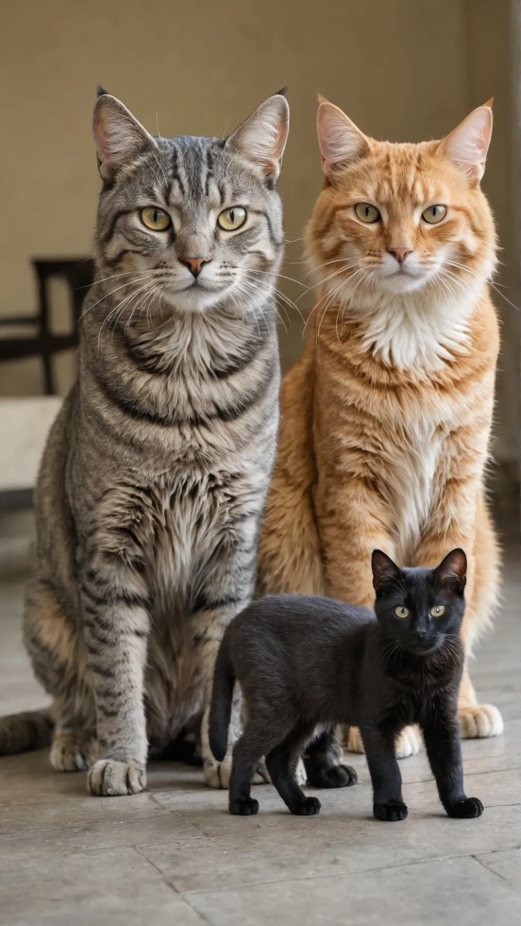 ai character: Cat background