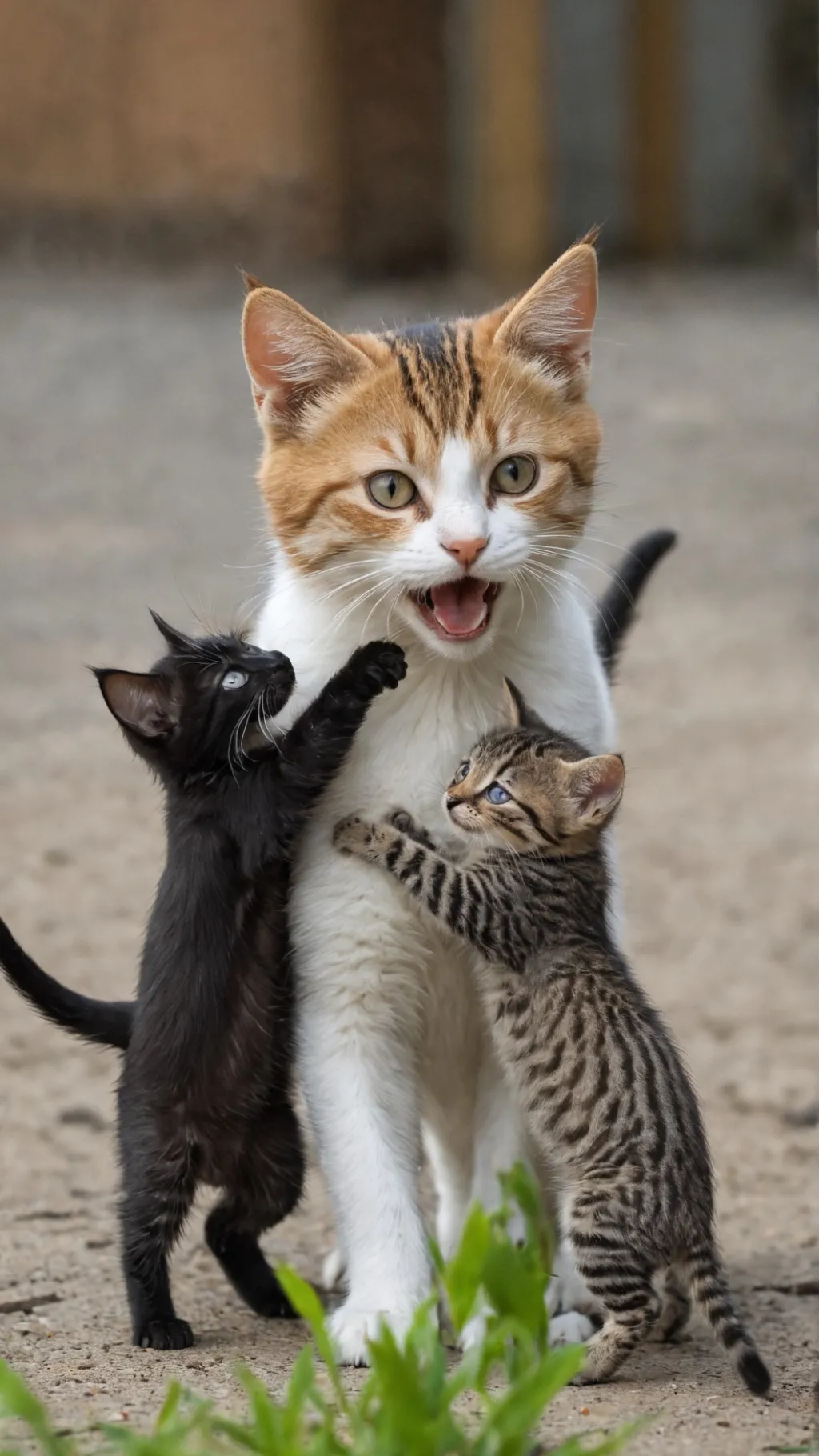 ai character: Your cat background