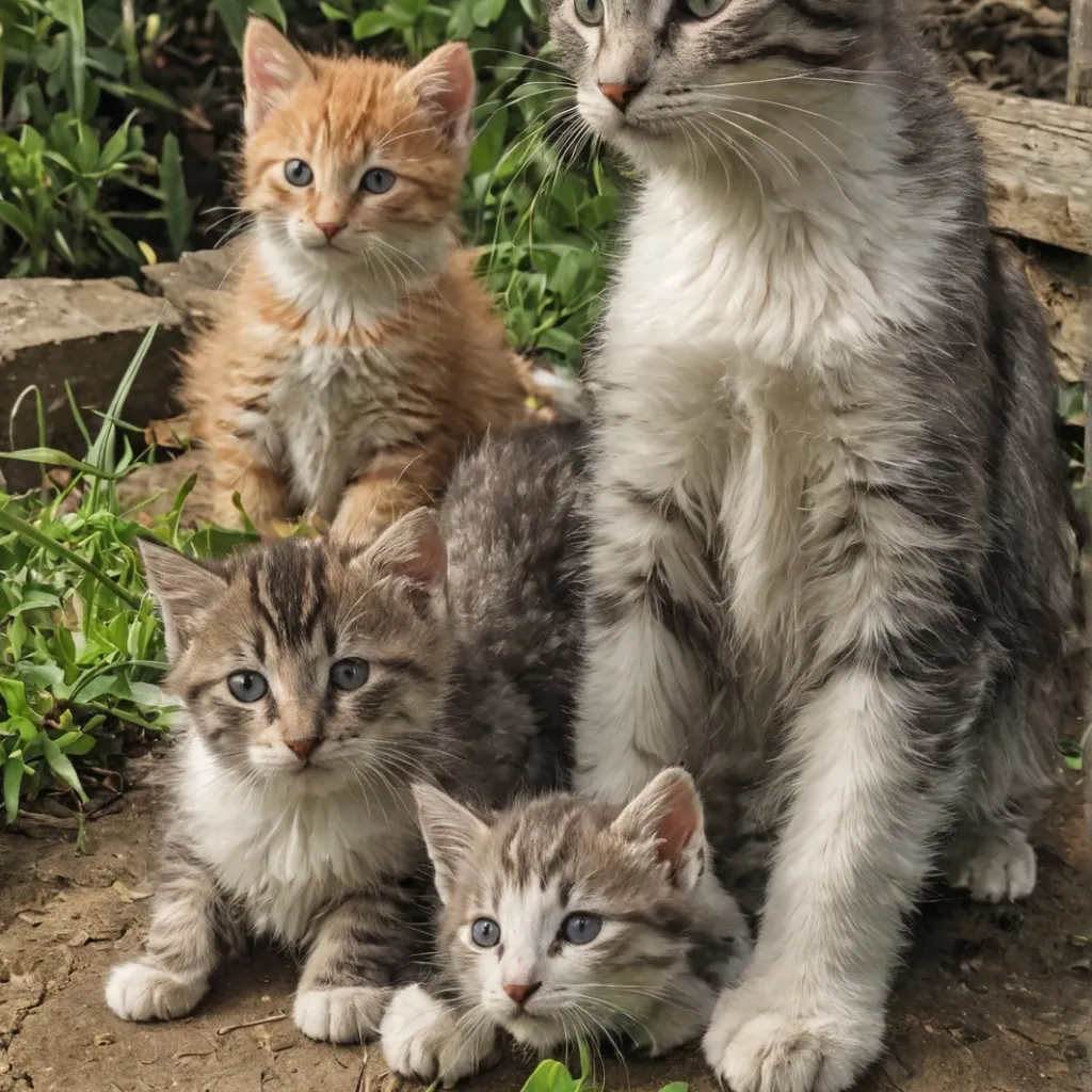 chat with ai character: Mama cat