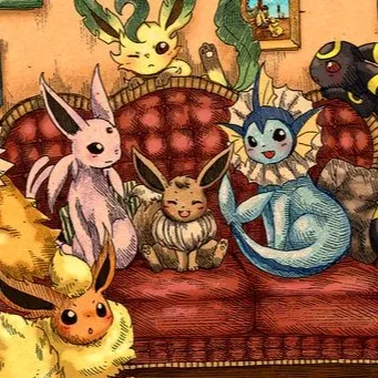 chat with ai character: Eeveelutions (home