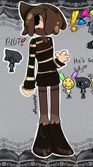 ai character: ♤Б-л-0-т.♤ background