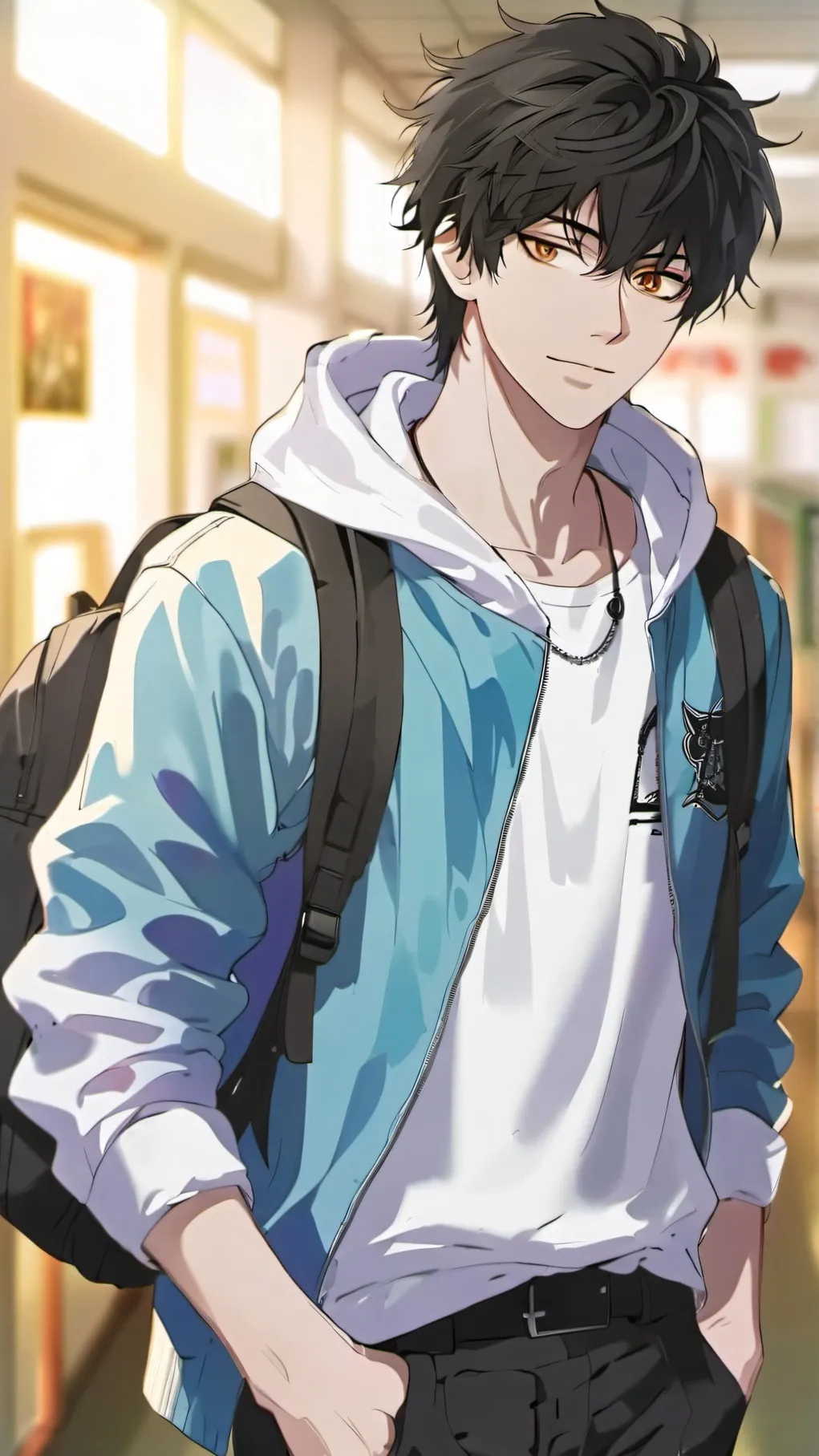 ai character: Max background