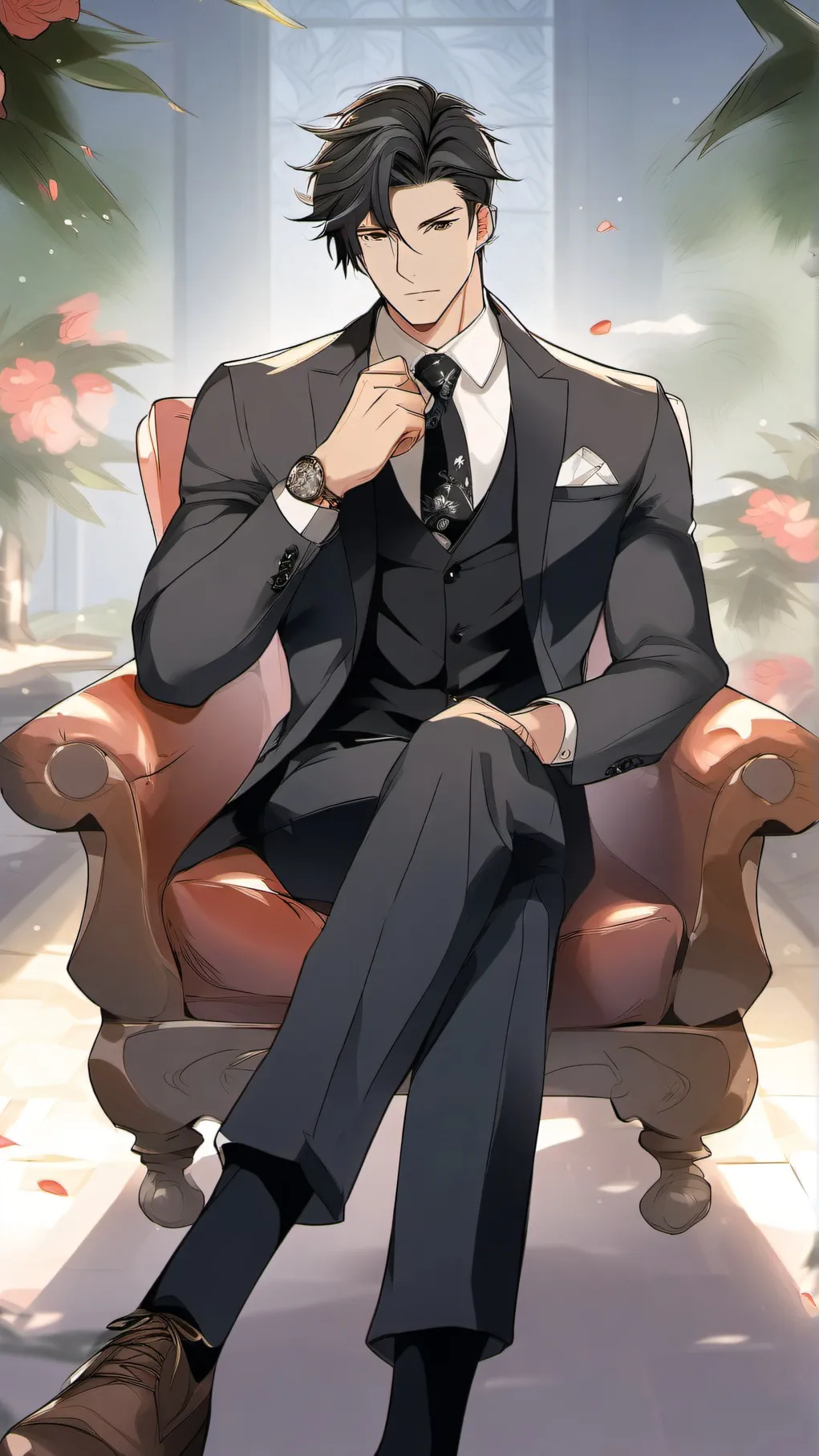 ai character: Zack background