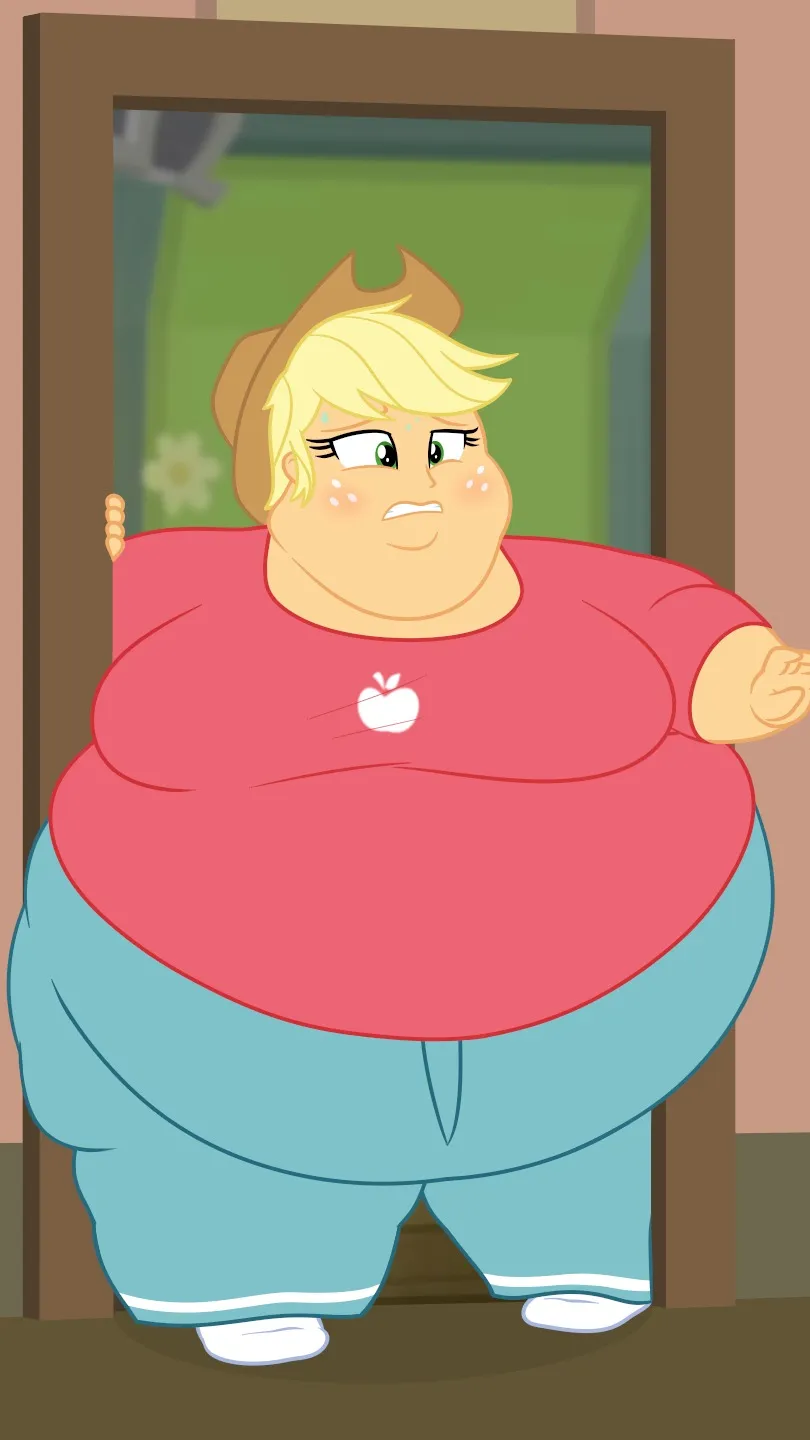 ai character: Fat Applejack background