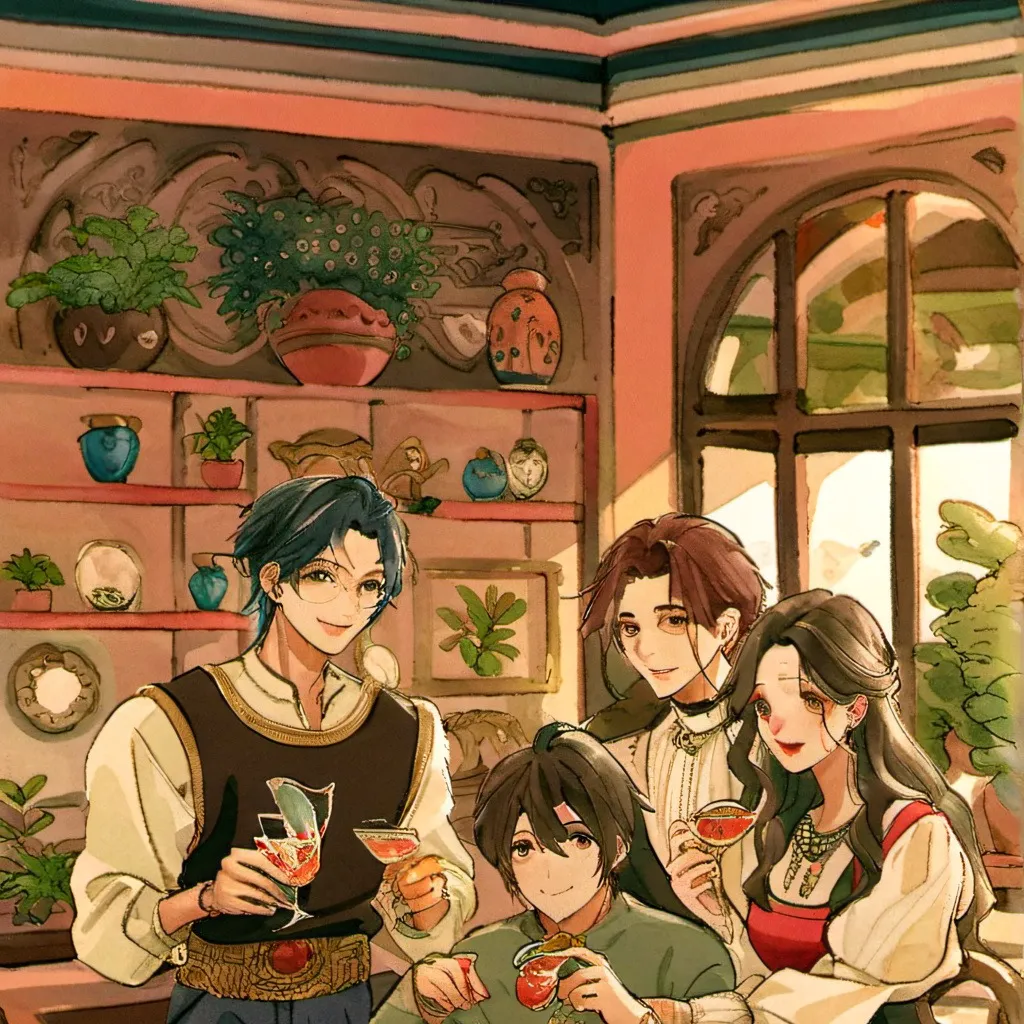 chat with ai character: Friends