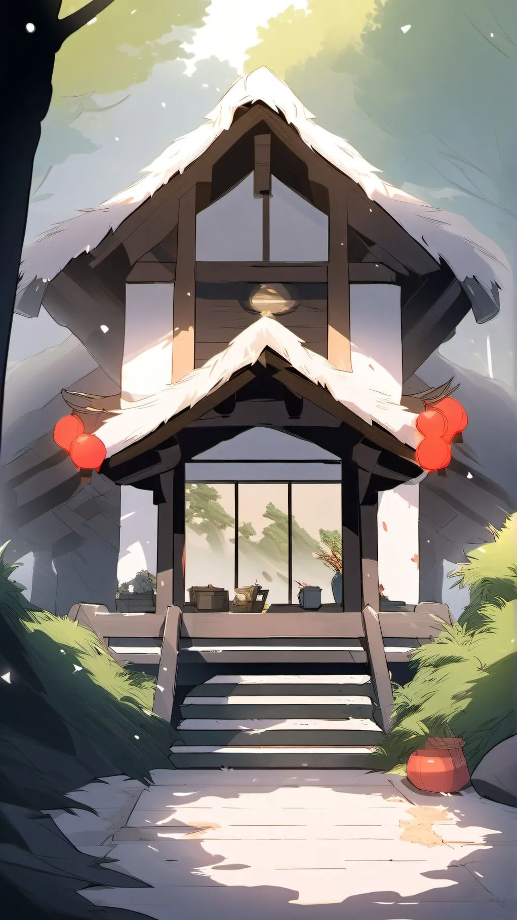 ai character: Doll vs Babygeist background