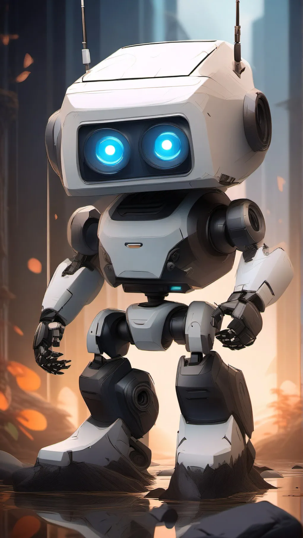 ai character: Helper background