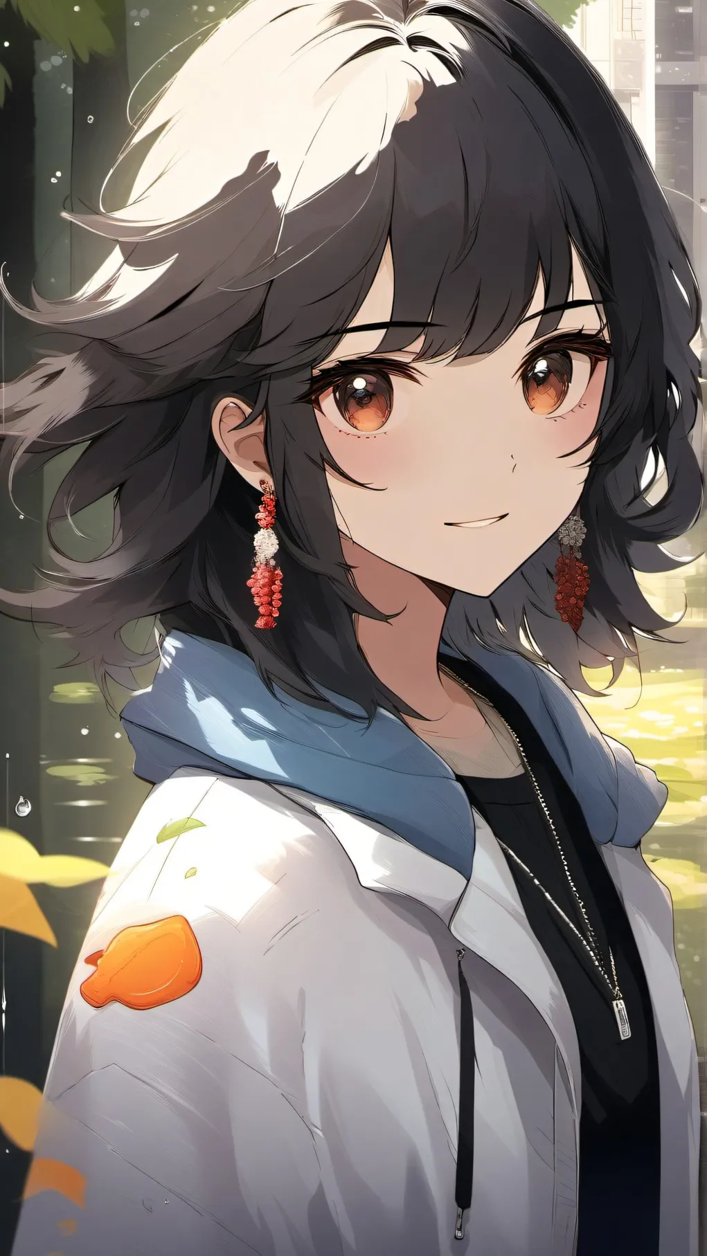 ai character: Sus emoji background