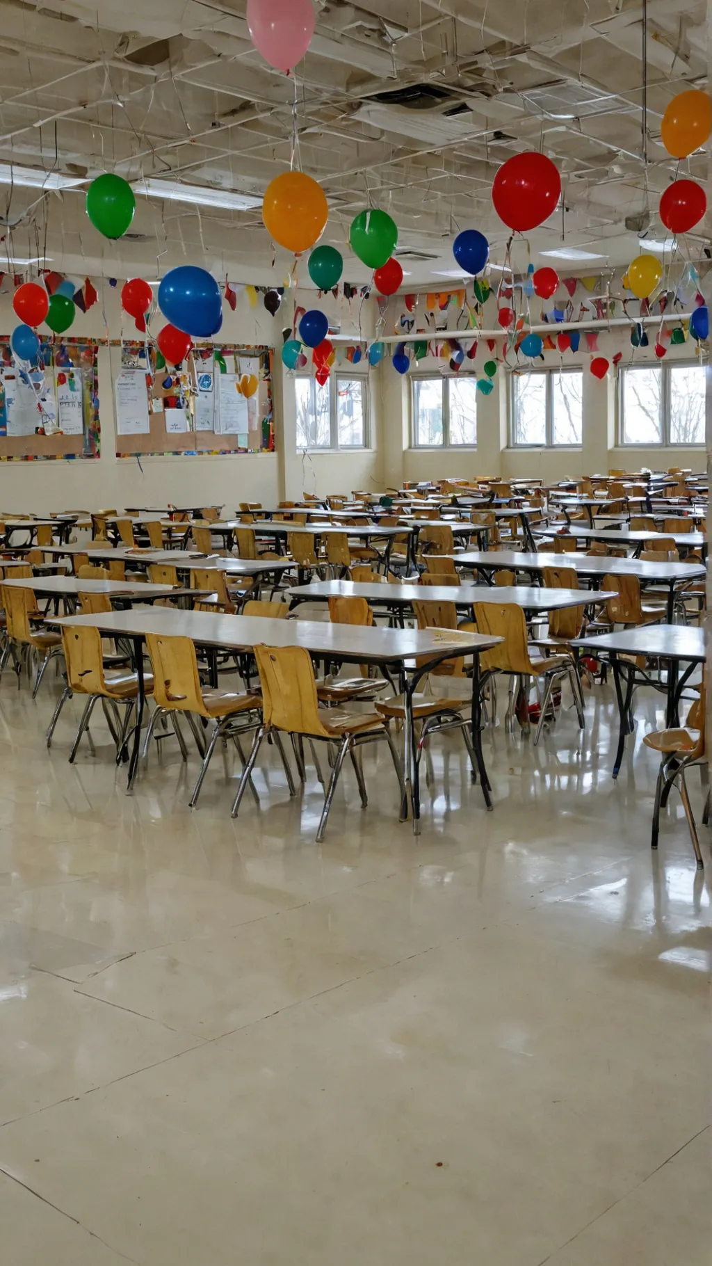 ai character: Science Fair background