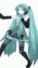 ai character: Hatsune Miku background