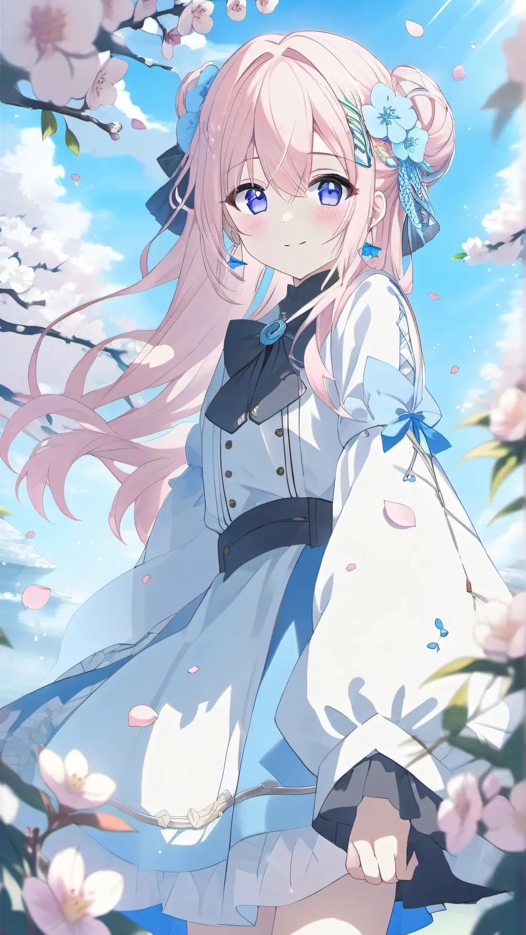 ai character: Stella vermilion  background