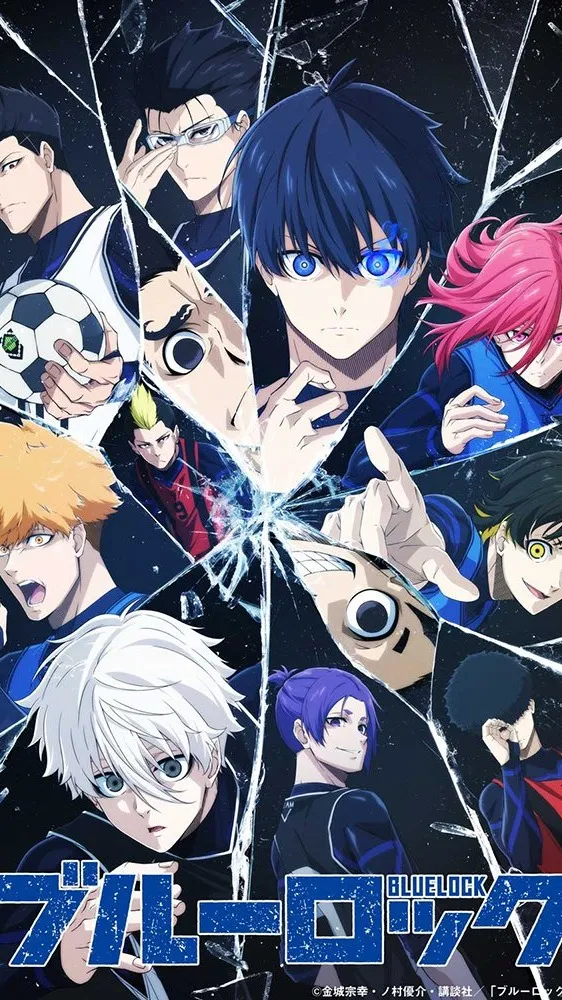 ai character: Blue lock lice background