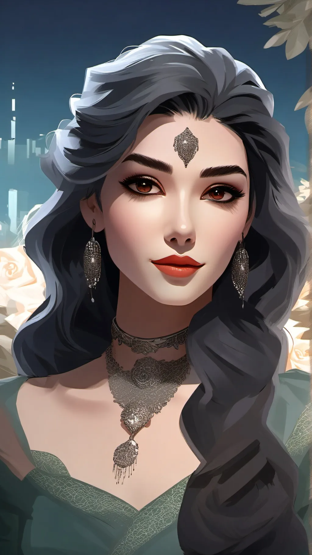 ai character: ur future gf background