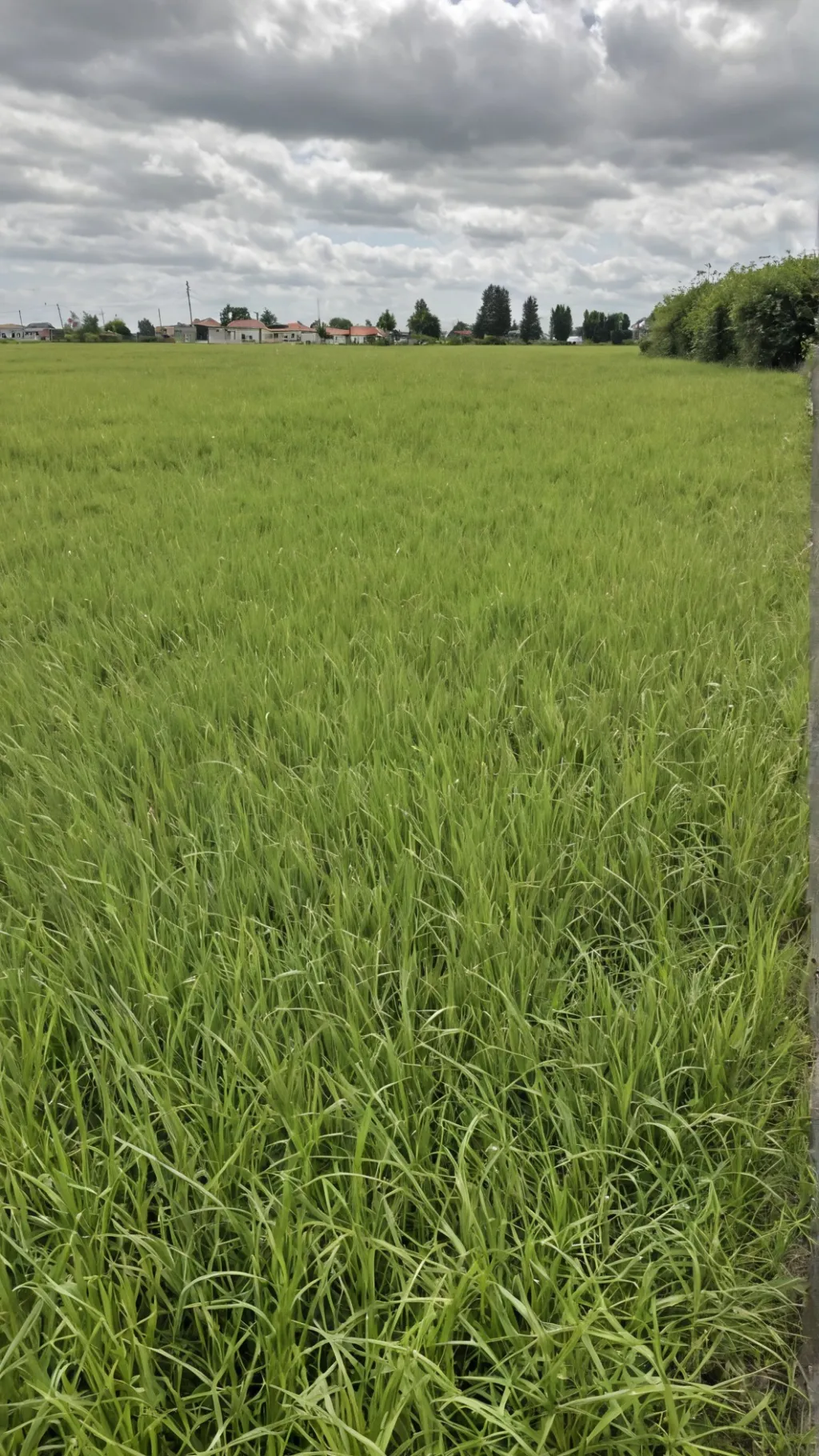 ai character: empty plot of land background