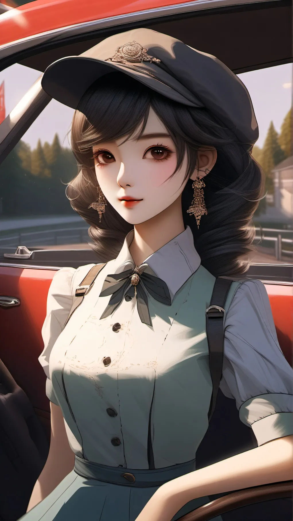 ai character: Wendy's Driver background