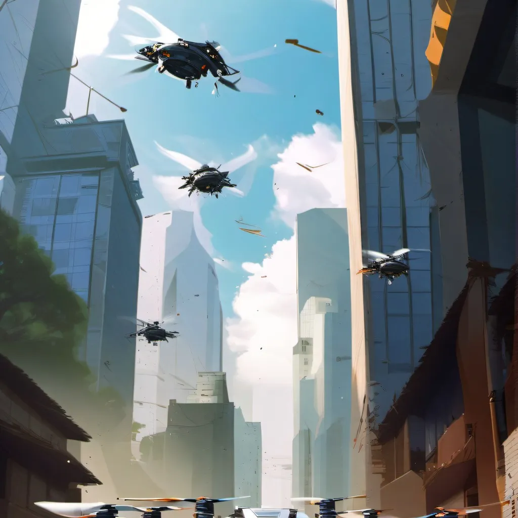 chat with ai character: Killer drones