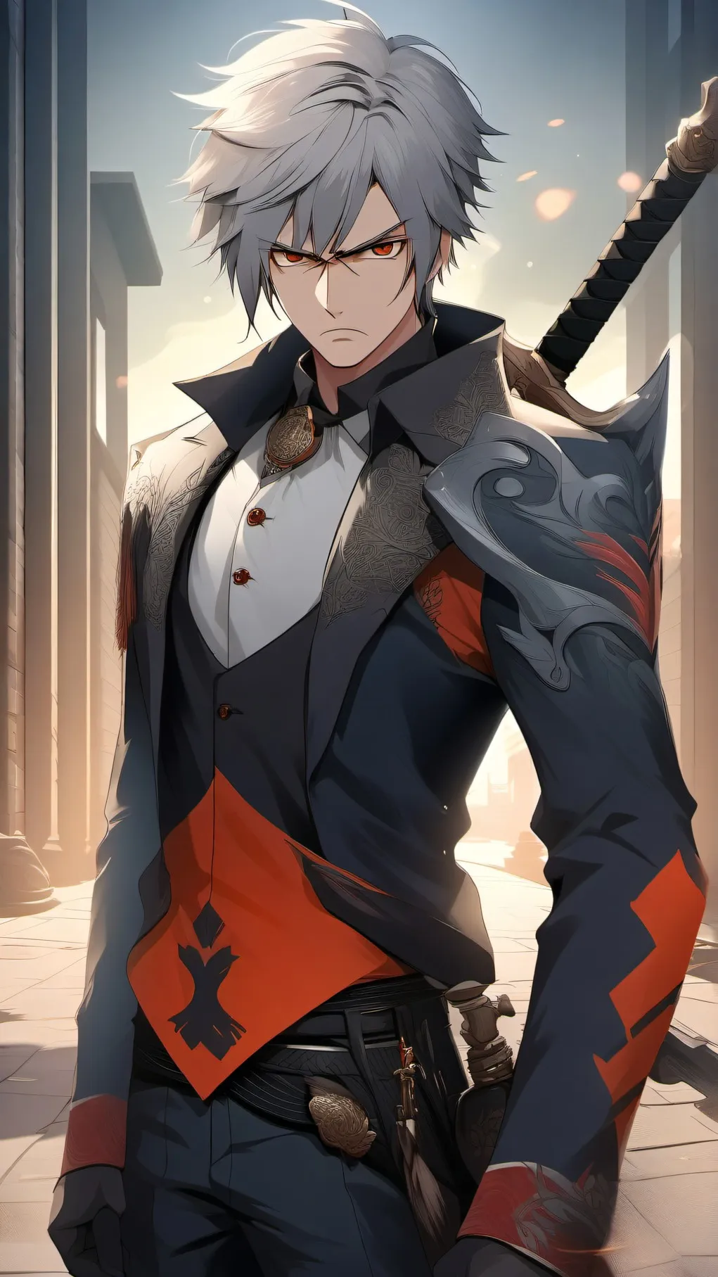 ai character: genup kay background