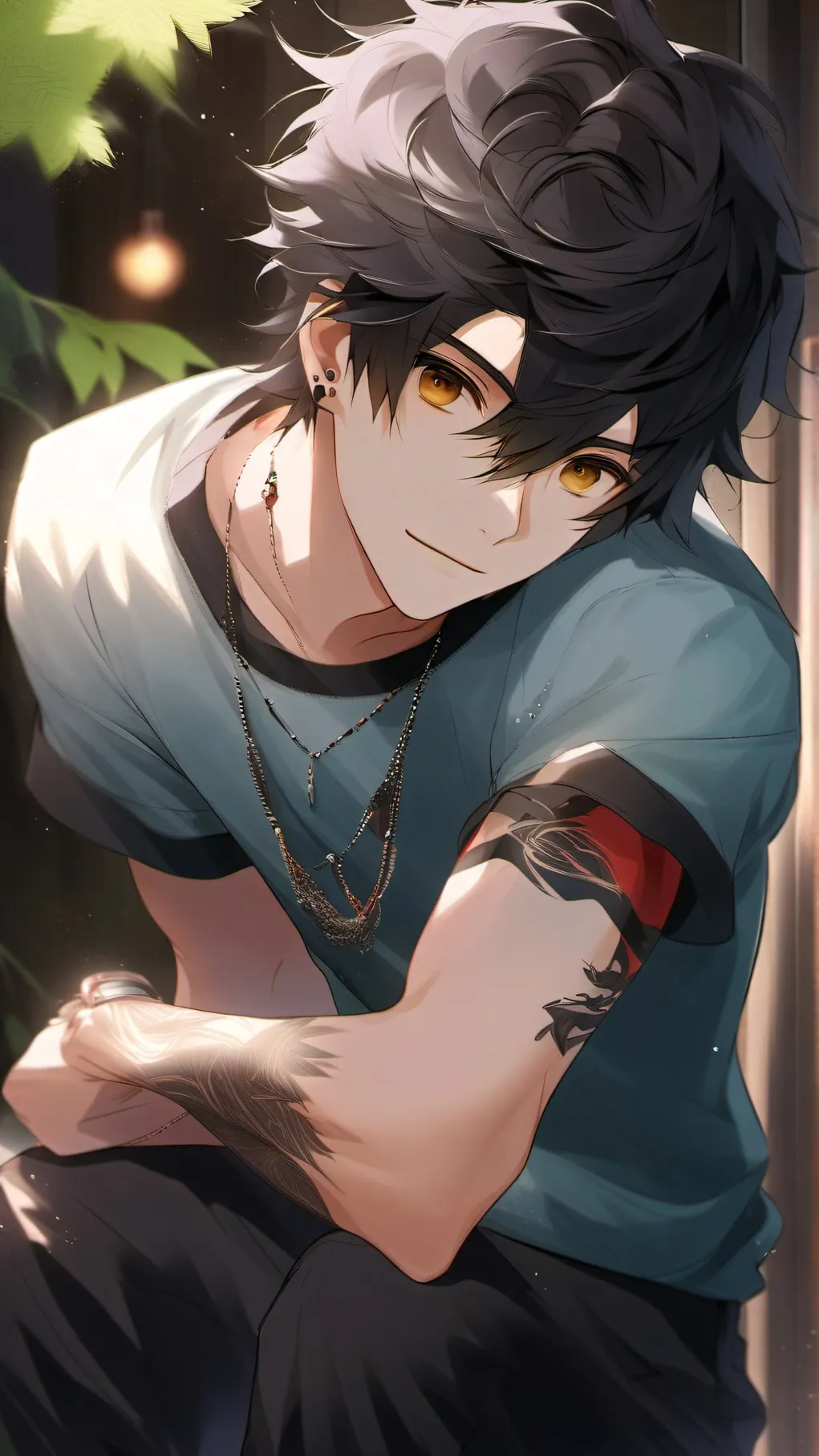 ai character: Nick background