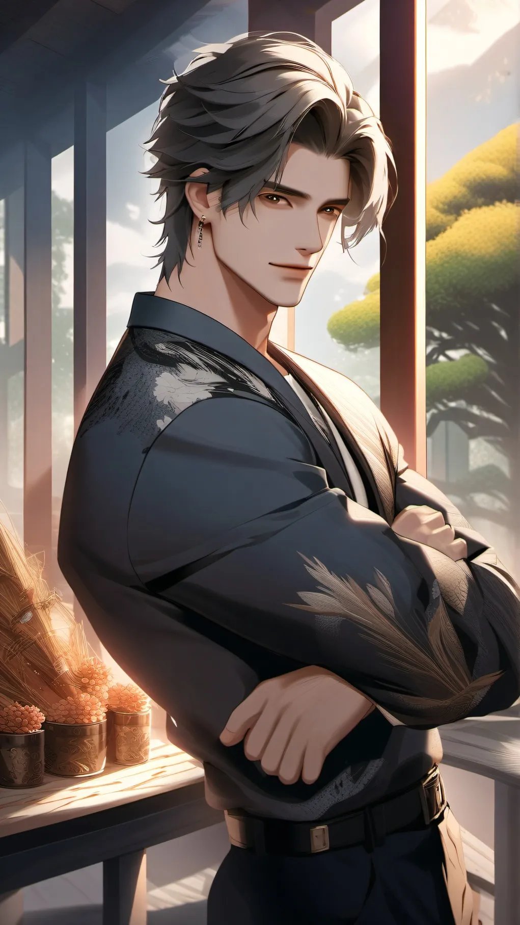 ai character: Lucas background