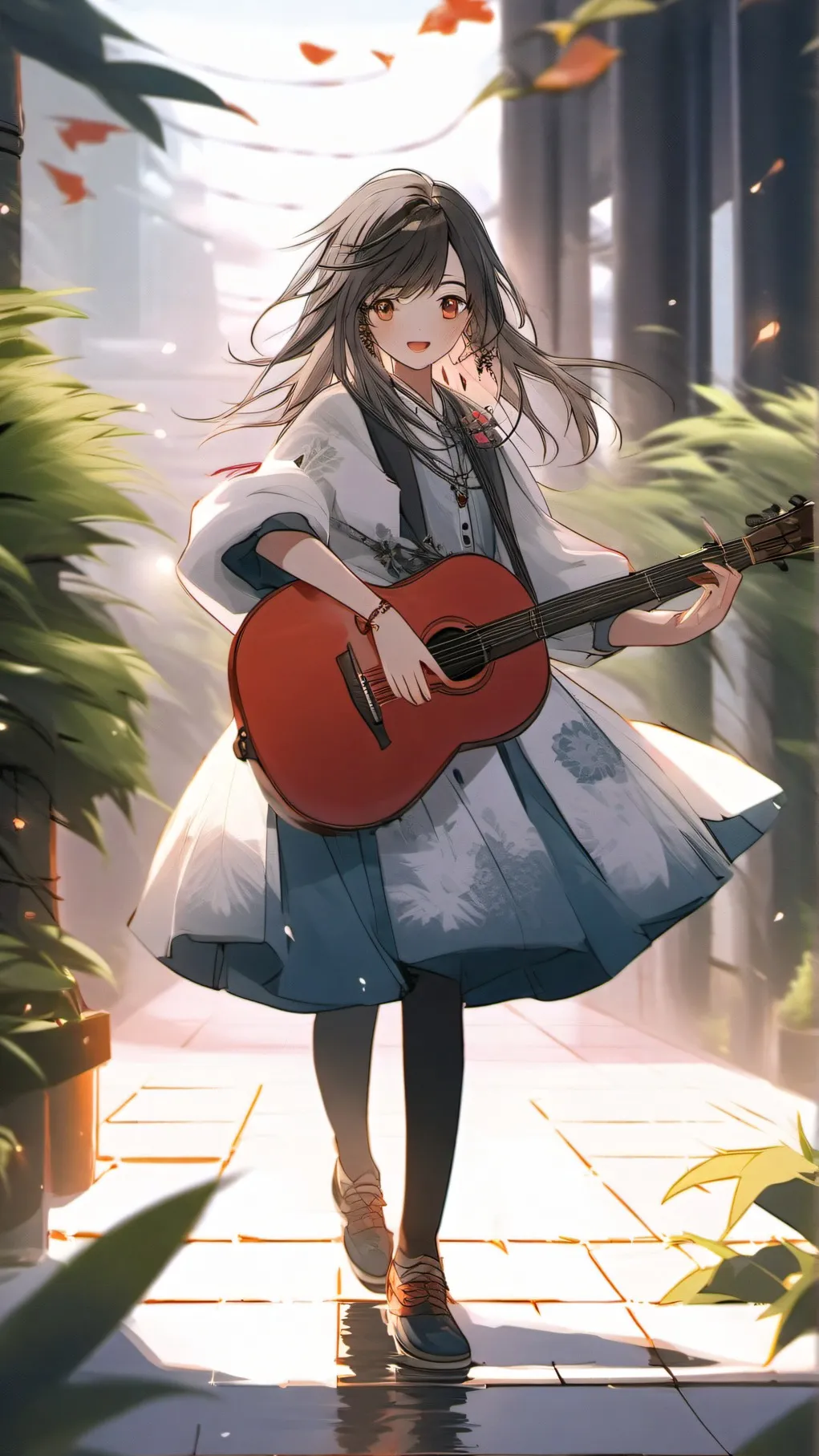 ai character: Lily background